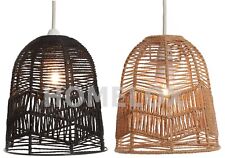 New Beautiful Stunning Design Izabella Wicker Light Shade Home Decor