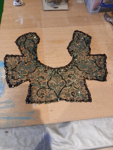 Art deco style - &, sequin