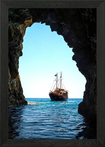 Ship framed wall art poster - wall,