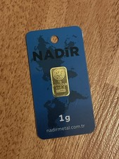 1g Nadir Metal Gold Bullion