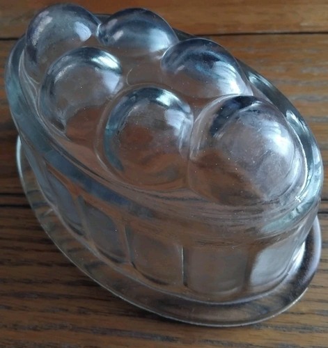 Vintage glass jelly mould 5 - vintage,