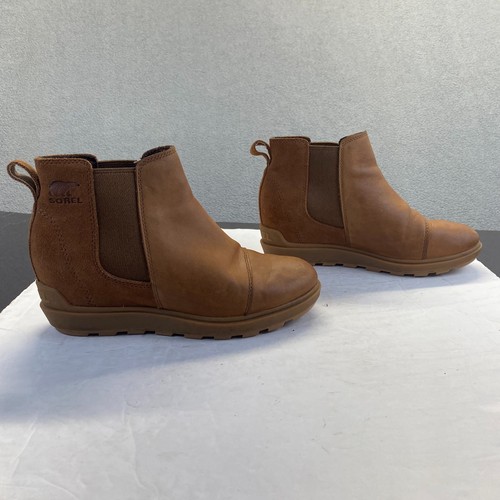 Sorel brown suede ankle - suede, boots