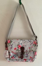 Cath Kidston Mini Saddle Bag Summer Blossom Print Crossbody Shoulder NWT