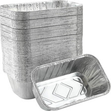50 Pack 1 Lb Mini Loaf Pans