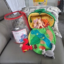 Latitude Enfant Vintage Rare Plush Tree House Playhouse zip up carry Along.