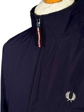 Fred Perry Sailing Jacket Size M Navy Ska Mod Scooter Terraces Casuals Skins