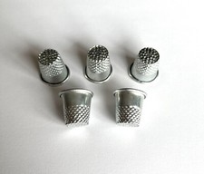 Pack of 5 Metal Thimbles