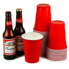 Red American Style Party Frat Beer Pong Cups 16oz(454ml)