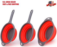 3pc Strainer Foldable Heat