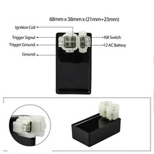 Ignition Starter CDI box Gy6 50cc - 150cc scooter moped atv gokart Kymco Roketa