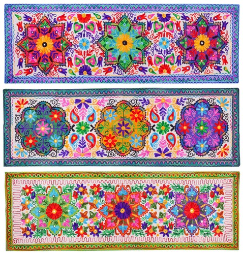 Indian embroidered patchwork - embroidered,