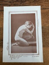 early 1900s double plate -