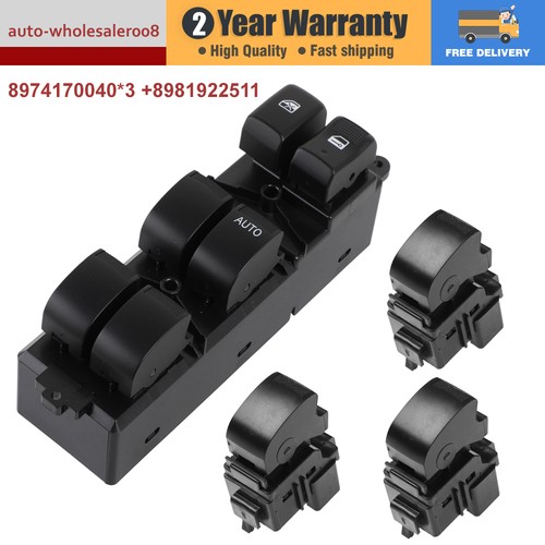 Master power window switch - 4x,