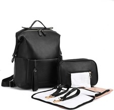 ARDIKAMA Black Diaper Bag