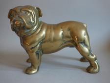 LARGE HEAVY BRASS CHURCHILL PRIME MINISTER POLITICAL JOHN BULL BULLDOG DOG 4KG 1