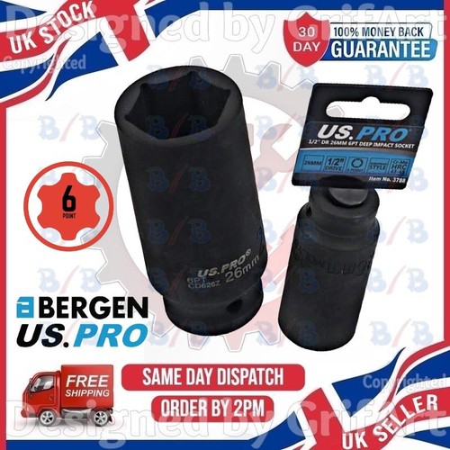 Pro 26mm deep impact socket - pro,