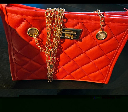 Women faux leather - faux, quilted