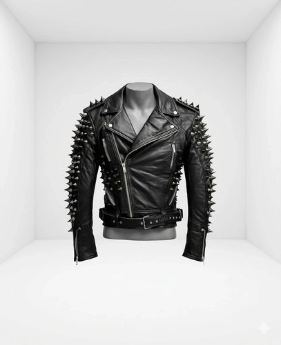 Mens full studded spiked - mens,