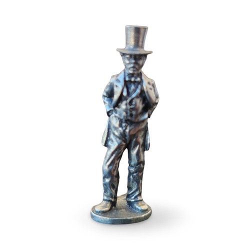 Vintage pewter metal miniature - vintage,