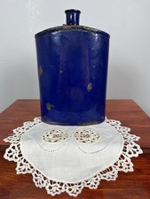 Vintage Enamel Blue Cobalt