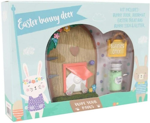 Easter bunny door - bunny,