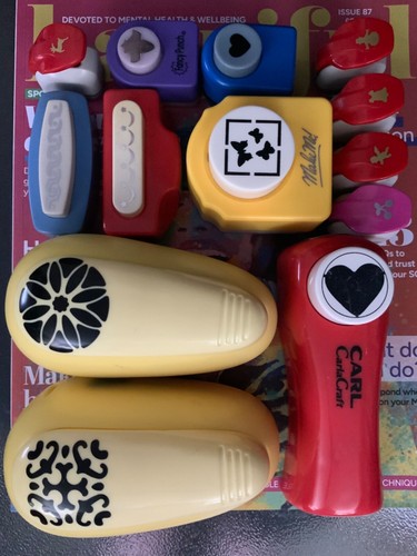 Paper punch bundle assorted - of,