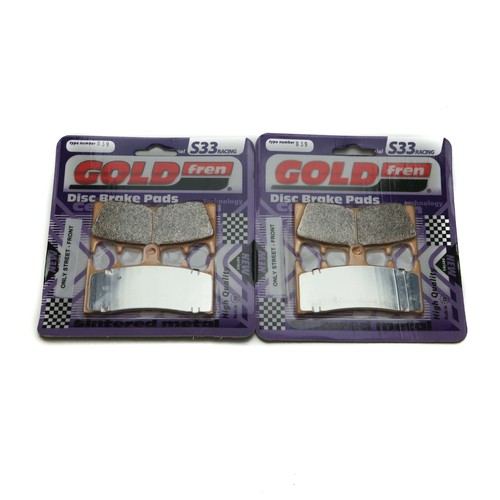 Goldfren s33 brake pads - s33, front
