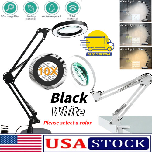 10x magnifying glass desk - magnifying,