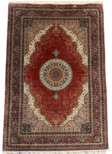 Brand new silk rug available