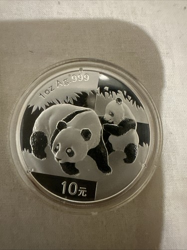 2008 panda 1oz chinese silver - 1oz,