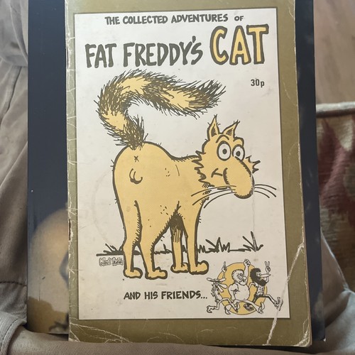 Fat freddy cat comic - fat,