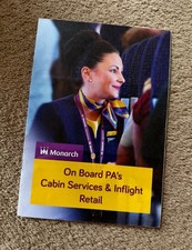 Monarch Airlines In Flight