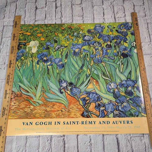 Vintage van gogh irises - van,