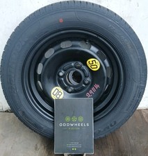 FORD FIESTA STEEL WHEEL 14" SPARE COMPLETE WITH HANKOOK TYRE MK7 MK7.5 