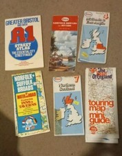 Vintage Esso Road Maps And A1