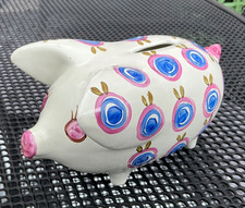 Mid century retro Arthur Wood Colourful Hand-Painted Piggy / Money Bank