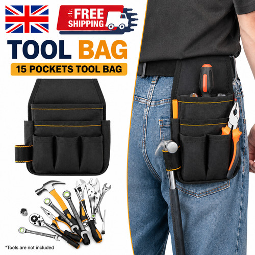 Pockets loops tool pouch - loops,