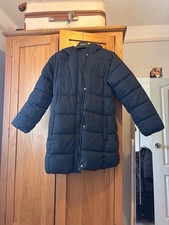 Girls Navy Winter Coat