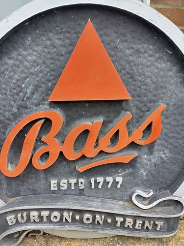 Vintage bass sign - vintage,