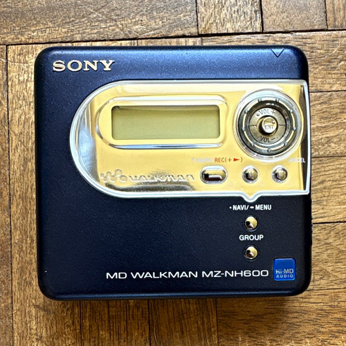Sony walkman nh600 md - mz-nh600, hi-md