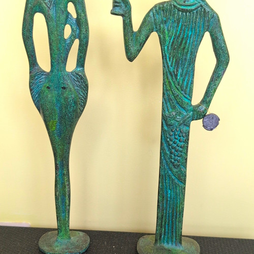 Set greek bronze - of,