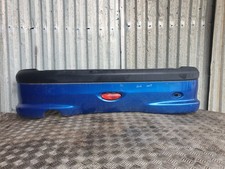 PEUGEOT 206 1999 - 2007 REAR BUMPER BLUE (KMF)