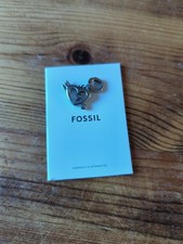 New Fossil Heart Arrow Charm