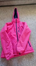 Girls Tresspass Pink Coat