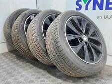 Set Of Genuine 16 Inch SKODA FABIA Alloy Wheels & Tyres MONTE CARLO 6V0601025D 