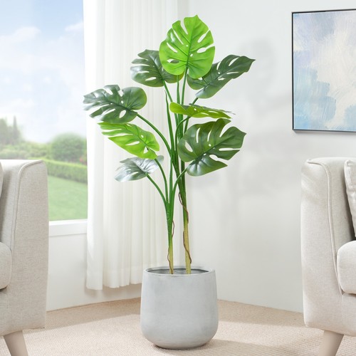 Artificial monstera tree - monstera,