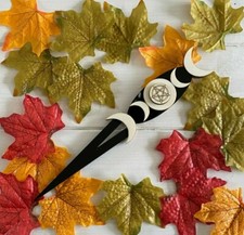 Handmade ritual athame with - handmade,