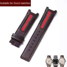For Gucci Watches Head Layer Cowhide Fashion Leather Watch Band Straps 20 22mm