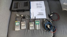 Micron Tx501.2 & SDR570.2 Radio Mic Kit Bundle, Mics, Cables Etc Untested 