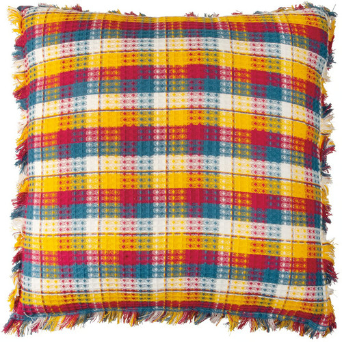 Happy bright plaid primitives - plaid,